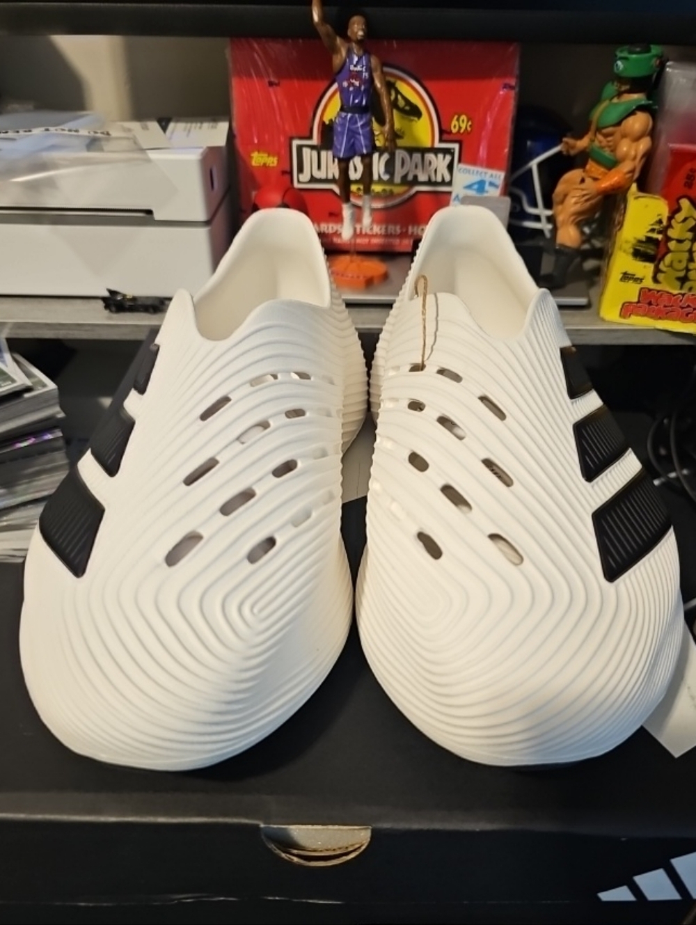 NEW adidas Purechill Runner 'Core White Black' KI0066 LIMITED Size 5